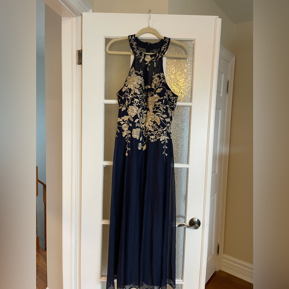 Cache - Embroidered evening dress